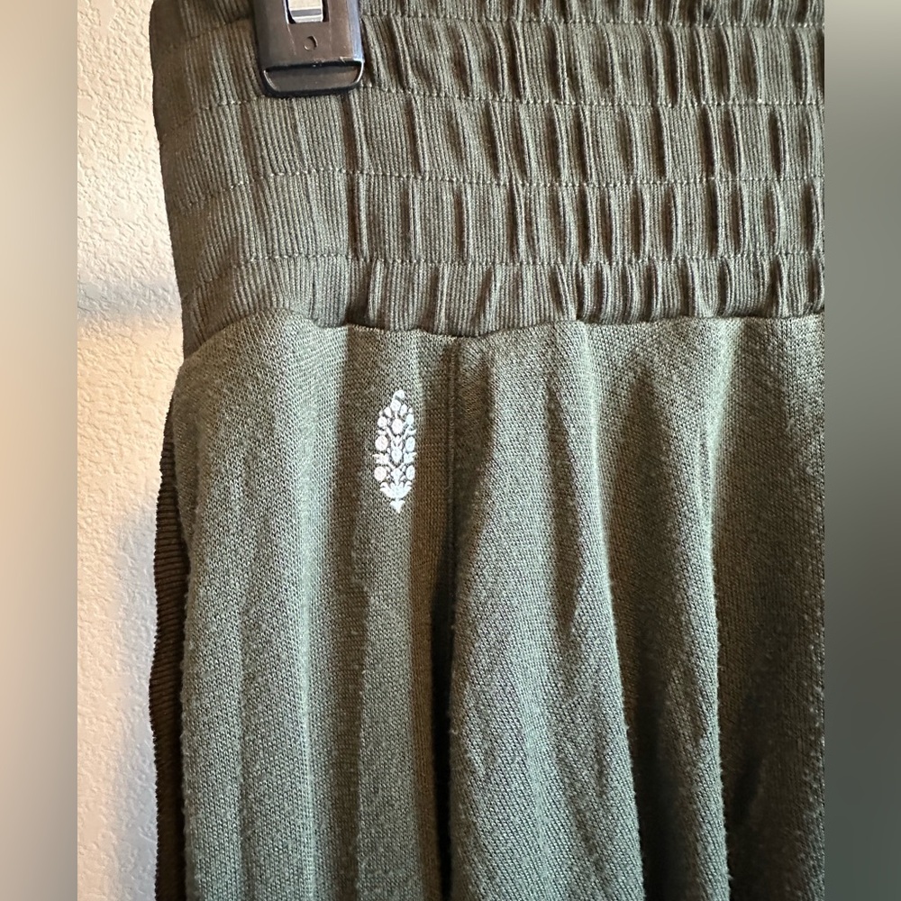 Free People Olive Green Harem Pants - Picture 4 of 10
